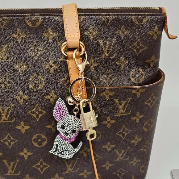 Authentic Louis Vuitton Lock & Key with unbranded Cat Bagcharm, Keycharm - Picture 2 of 7